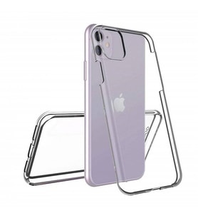 Apple iPhone 11 2.0 MM Korumalı Silikon Kılıf Şeffaf
