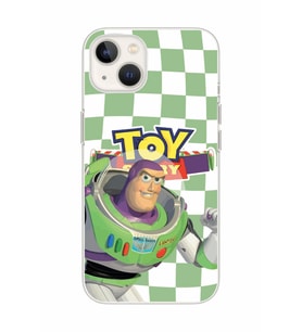 Iphone 14 Uyumlu Toy Story Buzz Desenli Şeffaf Telefon Kılıfı