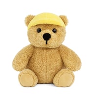 Bubblebear 20 cm Şapkalı Çiçek Ayıcık – Peluş Hediye Oyuncak – Sevgiliye ve Özel Günlere Özel (Sarı)