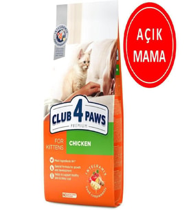 Club4Paws Premium Kitten Tavuklu Yavru Kedi Maması 1 Kg AÇIK