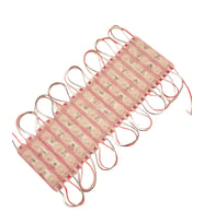 20 Adet 12 Volt 1.5 Watt 3 Lensli Pembe 2835 SMD Led Modül IP65 Modül