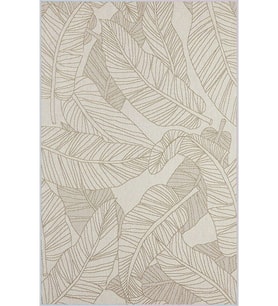 Eliana Home Baskılı, Yıkanabilir Kaymaz Taban Salon Halısı LNA1040 100x150 cm (Bej)