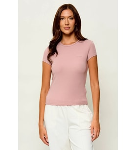 Guess Lotus Kadın Aktif Slim Fit T-Shirt