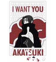 Recruta Akatsuki Naruto Puzzle 240 Parça Yapboz