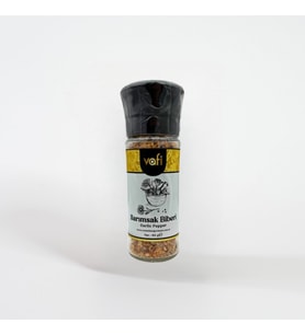 Vafi Cam Değirmen Kapak Serisi Sarımsak Biberi 60 gr