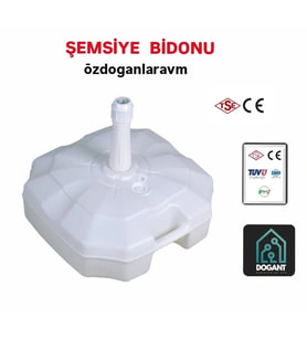 20 Litre Şemsiye  Bayrak Bidonu