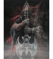 3 Boyutlu Resim 3 Farklı Resim Değişenli Kuru Kafa Tablosu 30x40 cm