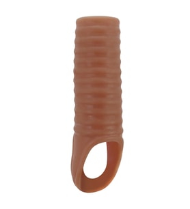 MorGece Tırtıklı Dokulu Süper Penis Kılıfı