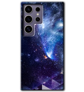 Galaxy S24 Ultra Kılıf HD Desen Baskılı Kılıf - Galaksi