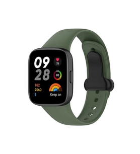 Mey İthalat® Redmi Watch 3 Origin Silikon Kordon - Koyu Yeşil