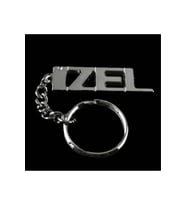 İzel İsimli Anahtarlık