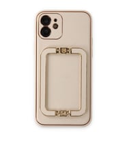 Apple İphone 12 Kılıf Coco Elit Kapak - Gold