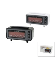 MİNİ ŞÖMİNE 200ML USB ŞARJLI - IŞIKLI HAVA NEMLENDİRİCİ BUHAR MAKİNE - KOKU GİDERİCİ 4.5W (5680)