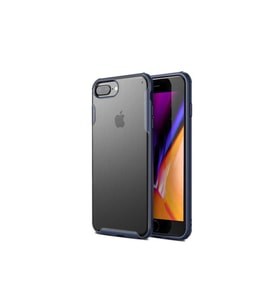 Apple iPhone 8 Plus Uyumlu Kılıf Zore Volks Kapak (Lacivert)