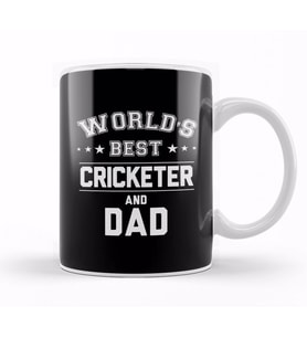 Fathers Day World's Best Cyclist And Dad Kupa Bardak Porselen