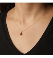 Uğur Böceği Kolye (Altın)