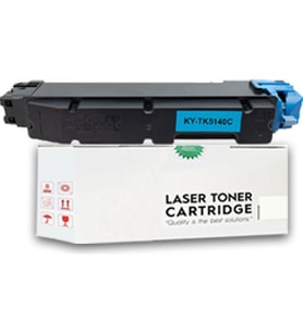 PlusPrint TK-5140 Kyocera Ecosys P6130CDN Mavi Muadil Toner (Siyah)
