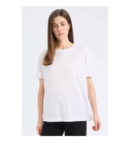 Defacto Kısa Kol Beyaz Kadın T-Shirt W9584AZ/WT34