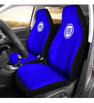 Fiat Baskılı Oto Koltuk Kılıfı Pro - Mavi