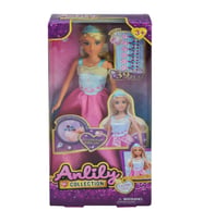 Anlily Elbisesi Süslenebilen Oyuncak Bebek Pembe