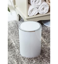 Çöp kovası beyaz (İnca model) 5 lt