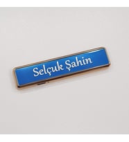 Kişiye Özel Şarjlı Metal Çakmak (Mavi)