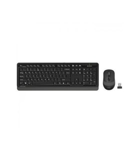A4 Tech Fg1035 2.4G Gri Q Fn-Mm Klv+Optik Mouse Set