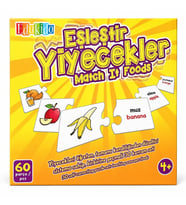 Eşleştir Yiyecek -60 Parça