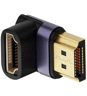 ALLY HDMI To HDMI 8K 2.1UHD 90 Derece Mıknatıs Başlıklı Çevirici Otg Adaptör-(5775)
