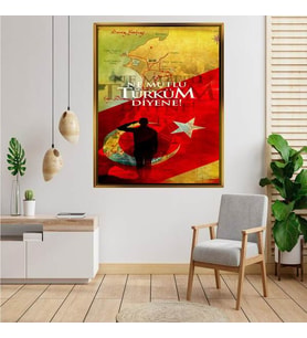 Altın  Çerçeveli tablo n1689