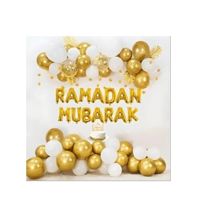 Ramadan Mubarak Balon Set