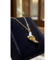 Muz Kolye 925 Ayar (Gold)