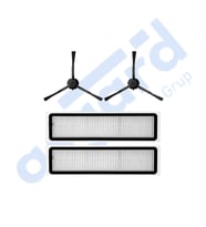 Dreame D10S, D10S PRO, D9 MAX GEN2 Uyumlu 2 Yan Fırça 2 Filtre PKT-iasgf0000238