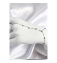 Pirinç Zirkon Taşlı Sallantılı Model Gümüş Renk Kadın Şahmeran - TJ-SN700 TG-V 9963