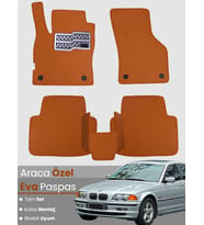 BMW 3 SERİSİ E46 (1997-2006) Uyumlu EVA Paspas Tam Set–Araca Özel,Su Geçirmez,Kolay Montaj