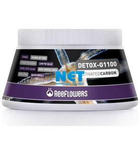 Reeflowers Detox-G1100 Activated Carbon 1000 ml 1000 ml Skt : 06/2026 Aktif Karbon Akvaryum Dış Filtre Malzemesi
