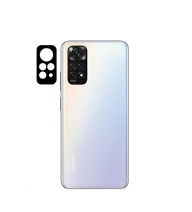 Xiaomi Redmi Note 11S Global Uyumlu Zore 3D Kamera Camı (Siyah)