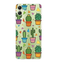 PrintiFy Samsung Galaxy A05 ile Uyumlu Water Color 4  Kamera Korumalı Şeffaf  Kılıf