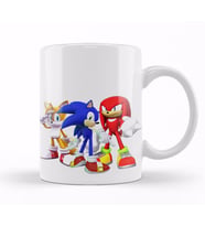 Knuckles Sonic Chaos Kupa Bardak Porselen