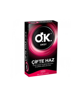 Okey Prezervatif Çifte Haz 10'lu