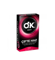 Okey Prezervatif Çifte Haz 10'lu