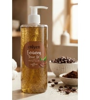 Colyen Arındırıcı Peeling Etkili Duş Jeli Kahve Parçacıklı Canlandırıcı Vücut Şampuanı 385 Ml