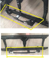 NISSAN PATHFINDER- 05/09; ÖN TAMPON DEMİRİ ÜST (PANELİN ALTINA BAĞLANAN) (TW)