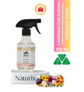 Liveliness Sprey Oda Kokusu  Collection Series Pudra Kokusu - 500 ml