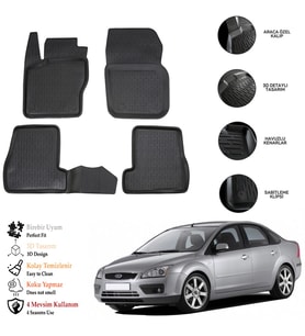 Ford Focus 2 2007 3D Havuzlu Paspas OTL