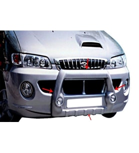 Hyundai Starex Uyumlu Ön Koruma (Sisli) Fiber 1998-2007