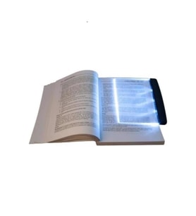 Kitap Okuma Işığı Kitap Arası Led Işık Gece Ders Çalışma Lambası Kitap Ayracı (Renksiz)