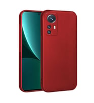 Xiaomi Mi 12 Lite Kılıf Zore Premier Silikon Kılıf (Kırmızı)