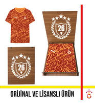 Galatasaray Lisanslı Puma Culture T-Shirt 26 Şampiyonluk Ahşap Kutulu 78291706