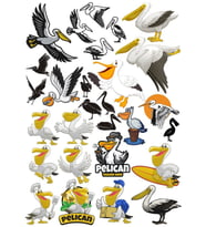 Pelikan Sticker Set 20 Parça Telefon, Tablet, Defter, Laptop Sticker